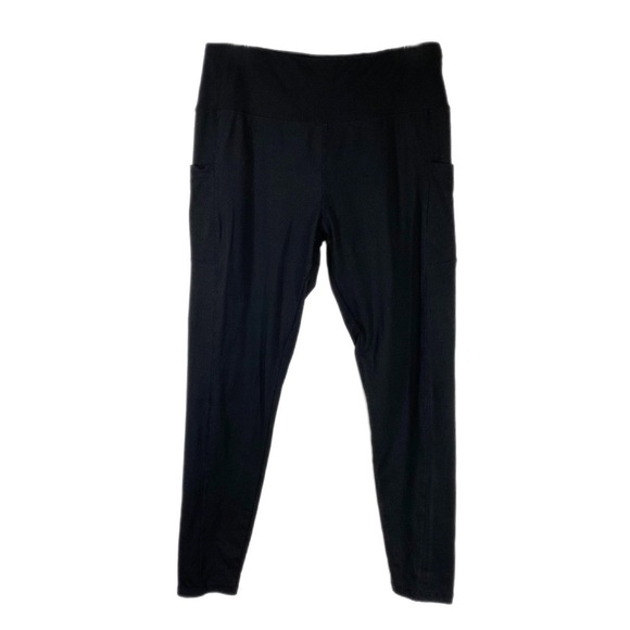 J. Village Pants - J.Village Classic Black Leggings w/ Pockets